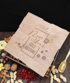 Подарочный Набор орехов с вашим логотипом