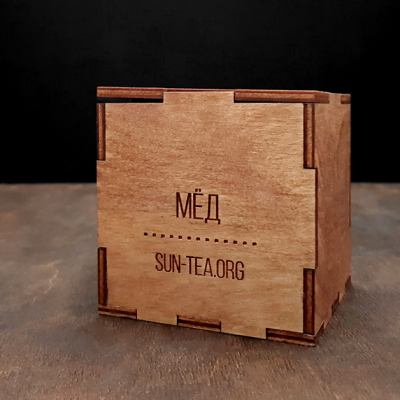 Деревянная коробочка - Мёд